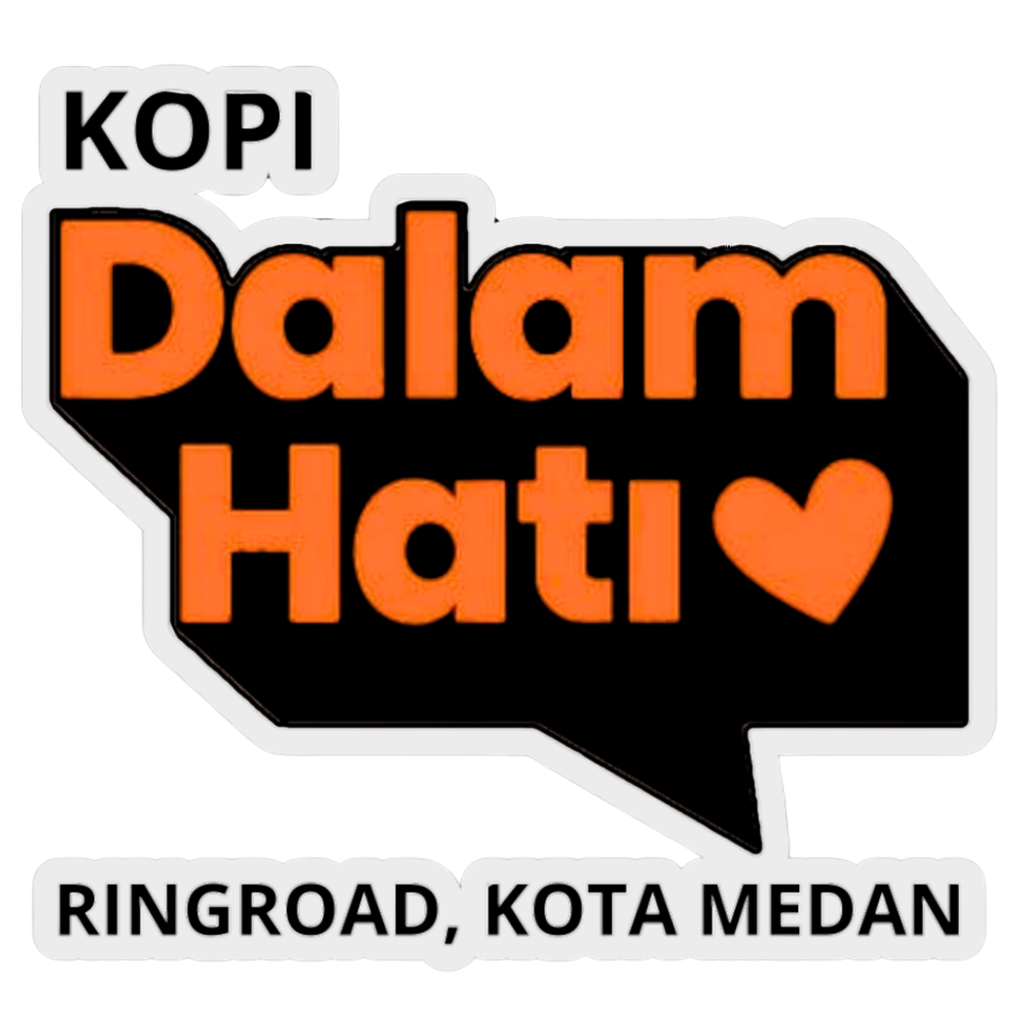 Logo Kopi Dalam Hati